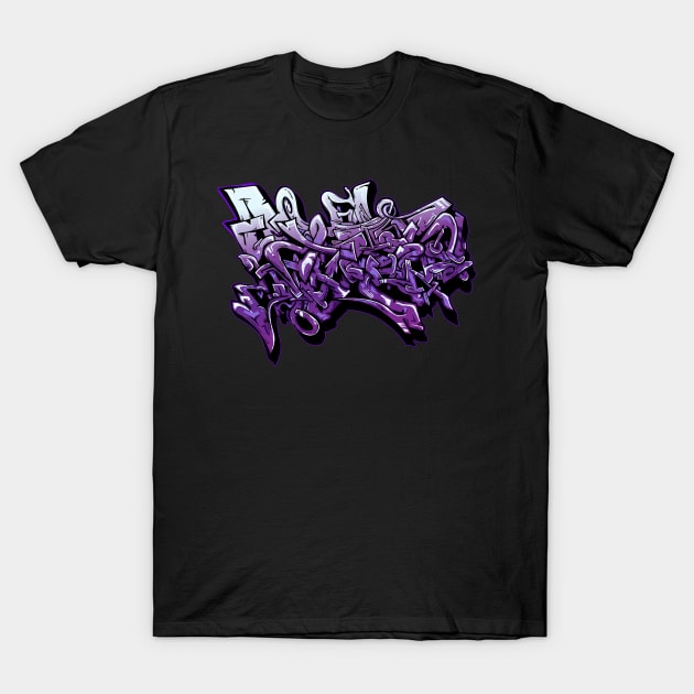 Wild Style Graffiti T-Shirt by ComPix